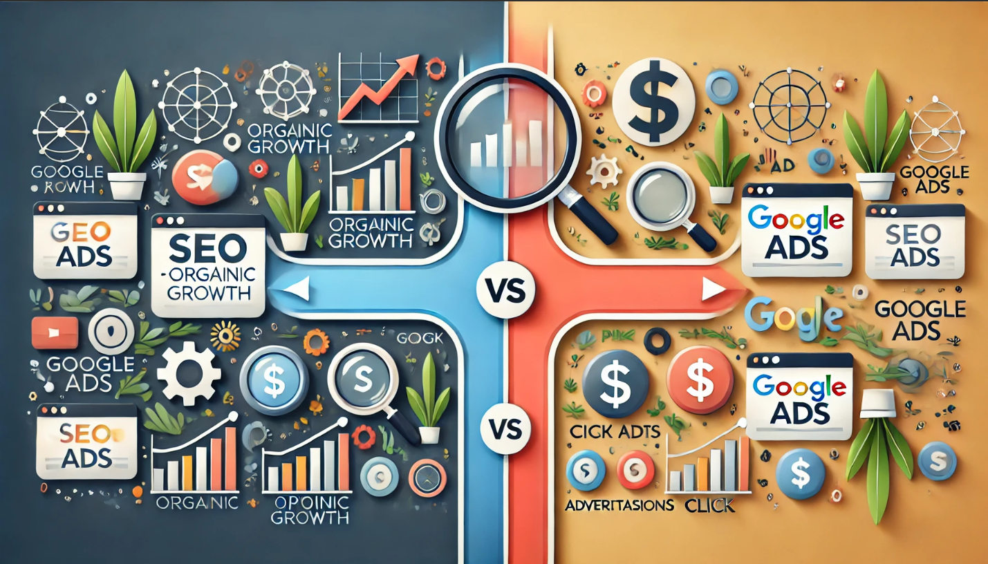 SEO vs Google Ads – kumb toob rohkem liiklust ja kliente?